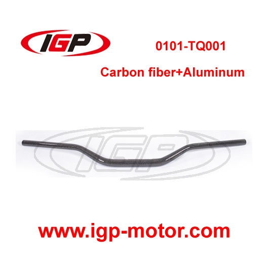 Carbon Fiber Aluminum Motorcycle Dirt Pit Bike 28.6mm Handlebar Fatbar 0101-TQ001 Chinese Supplier