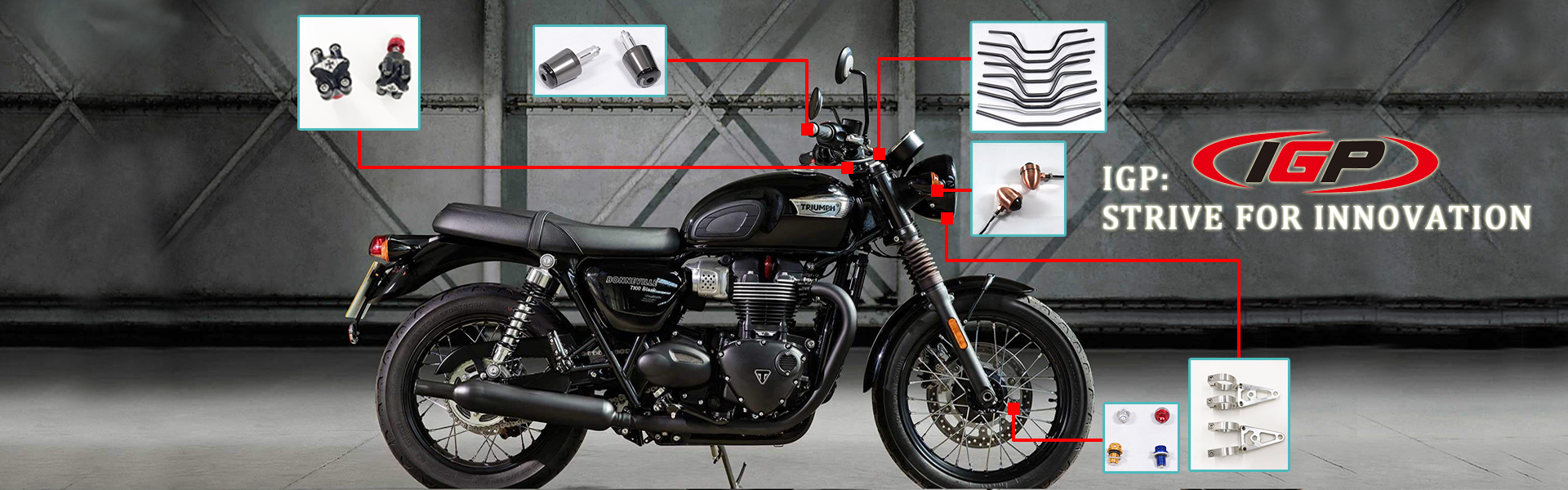 ad2_IGP-Motor_Dirt Bike Handlebar_Dirt Bike Brake Lever_Dirt Bike Clutch Lever