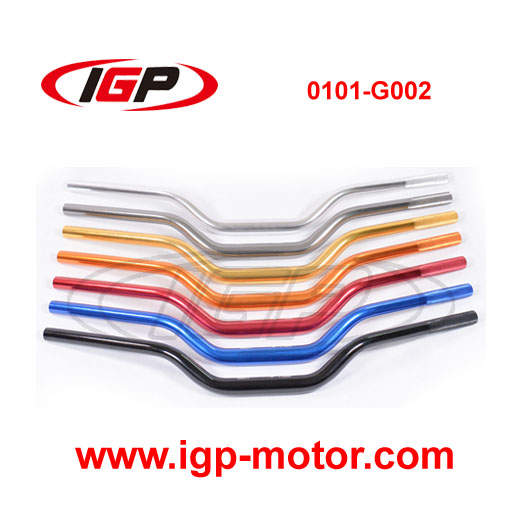 Aluminum Motorcycle 28.6mm Gloss Handlebar 0101-G002 Chinese Supplier