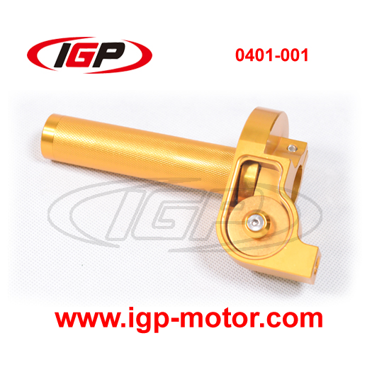 Universal CNC Aluminum Motorcycle Dirt Pit Bike Settle Twist Throttle Grip 0401-001 Chinese Supplier