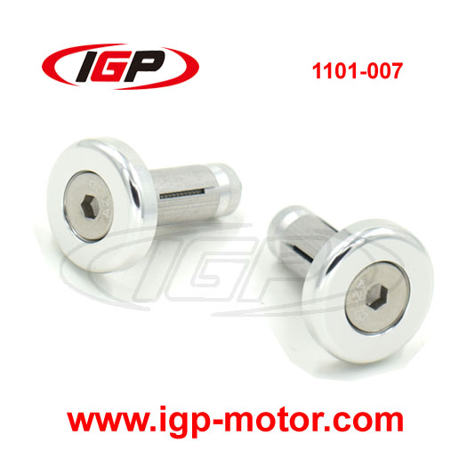 CNC Aluminum Dirt Pit Bike Handlebar Ends Weights Plugs Chinese Supplier 1101-007