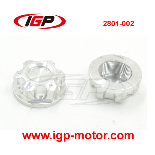 Aluminum Motorcycle Steering Stem Top Head Nut Chinese Supplier 2801-002